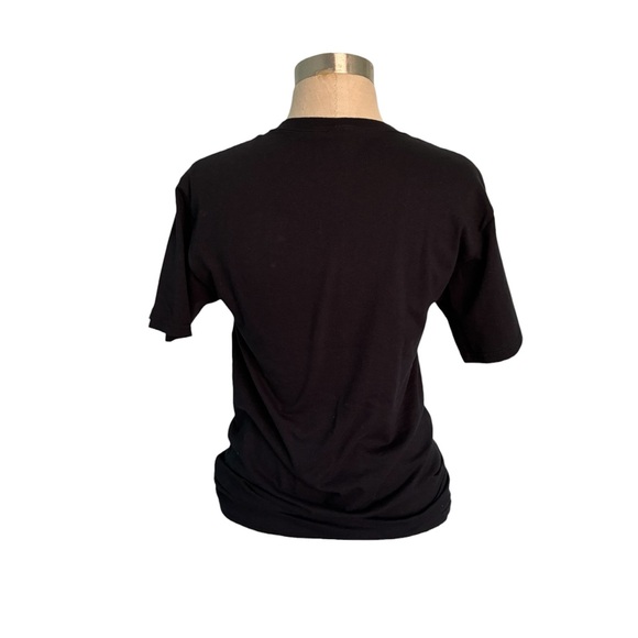 Fruit of the Loom Black University T-Shirt - Picture 5 of 8